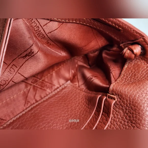 Longchamp Roseau Leather Crossbody/Shoulder Bag EUC - Picture 10 of 16